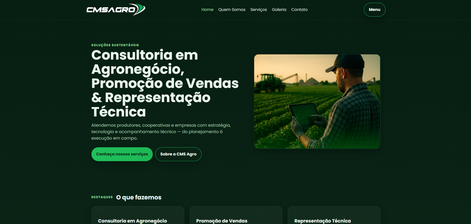 CMS AGRO (desktop)
