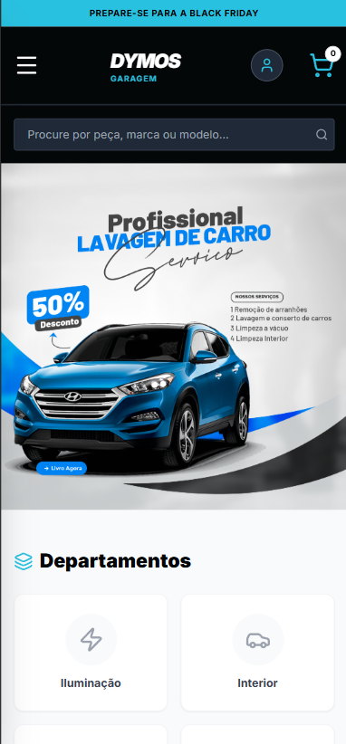 Dymos Garagem (mobile)