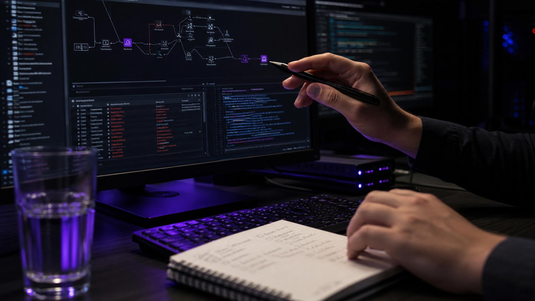 Auditoria técnica com IA aplicada a sistemas e sites em manutenção